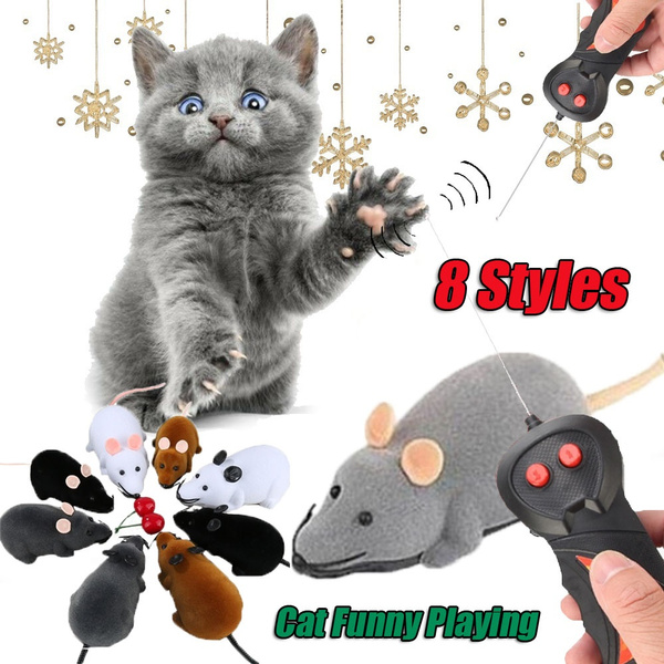 Rc mouse deals cat toy