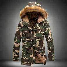 Jacket, hooded, fur, jacketformen