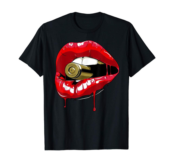 lips tee shirt