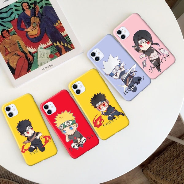 Uchiha Itachi Sasuke Kakashi Phone Case Soft TPU Phone Cover for