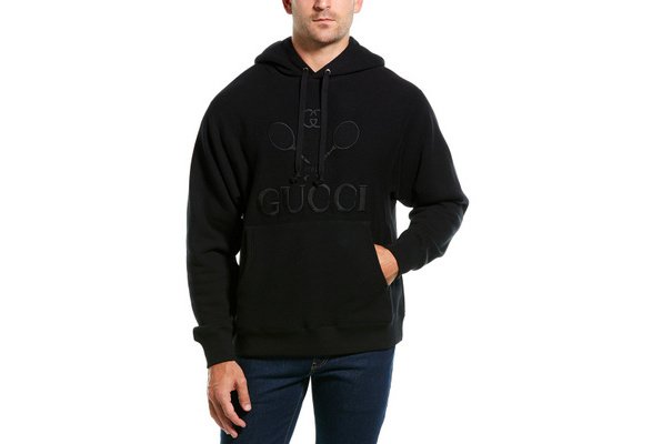 Gucci tennis embroidered discount hoodie