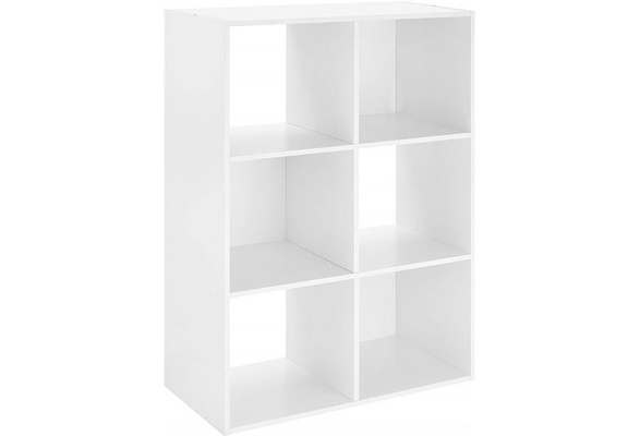 Whitmor 3-Section Cube Organizer - White