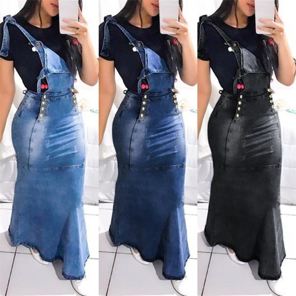 long denim dresses with sleeves