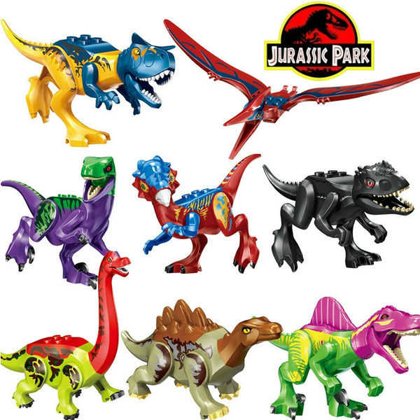 Details about   2018 New Jurassic World 2 Park Dinosaurs Figures Building Block Toys Children 