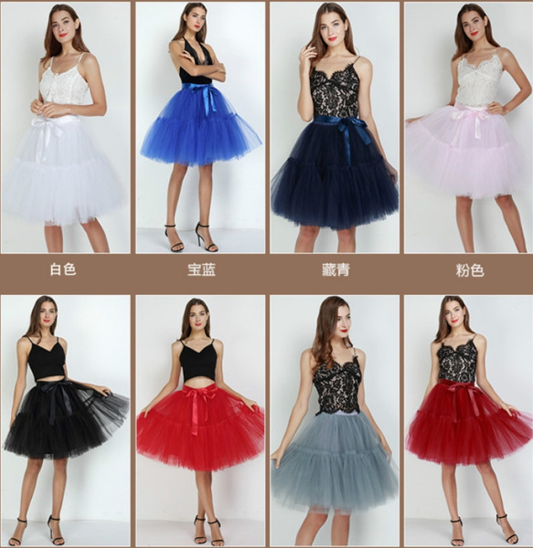 Layered tulle skirt clearance 50s