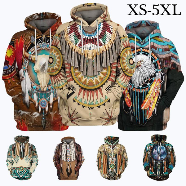 Tallas grandes Hombres y mujeres Sudaderas con capucha con estampado de  calavera de bisonte nativo Sudaderas con capucha unisex Chaqueta clásica  Camisa cosplay Sudadera 3D XS-5XL | Wish