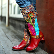 kneehighbootsforwomen, casual shoes, leatherbootsforwomen, Winter