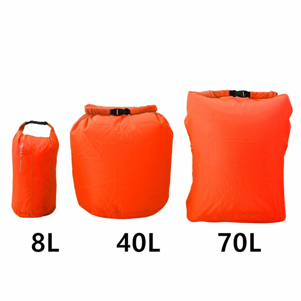 Portable 8L 40L 70L Optional Waterproof Dry Bag Sack Storage Pouch Bag ...