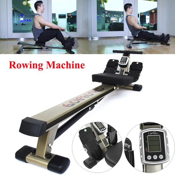 Sports Rowing Machine Body Tonner Fitness Cardio Home Gym Training Workout 