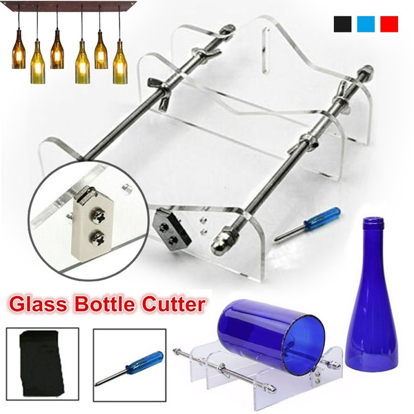 4in1Glass Bottle Wine Glass Cutter Machine Jar Tool DIY Art Handmade Cutting Kit 