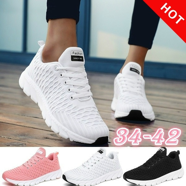 Women Outdoor Sneakers Athletic Sport Shoes Stylish Running Trainers Breathable 