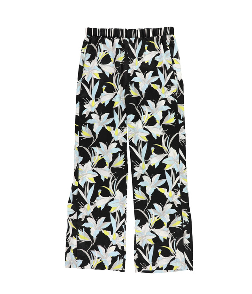 Bar Iii Womens Printed Casual Wide Leg 