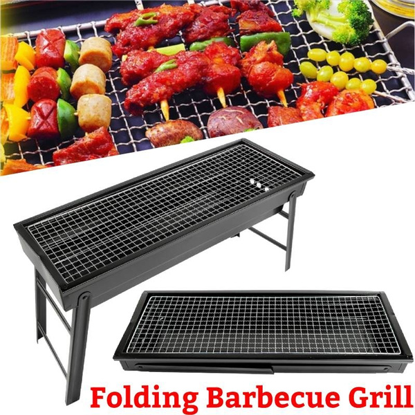 Outdoor Folding Portable Compact Charcoal Barbecue BBQ Grill Outdoor   5df3456e4aa38b011d39ade0 Large 