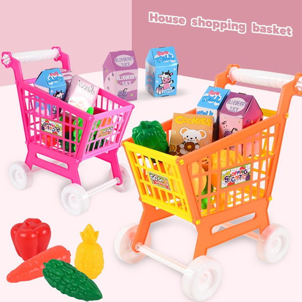 pretend play shopping cart