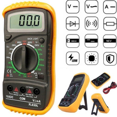 volttester, digitalmultimeter, xl830lvoltmeter, lcdvoltmeter