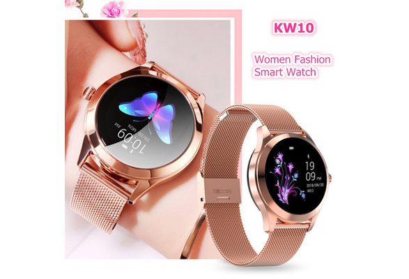 KW10 Smart Watch Women IP68 Smartwatch for IOS Android Heart Rate Sleep Monitor Fitness Bracelet |
