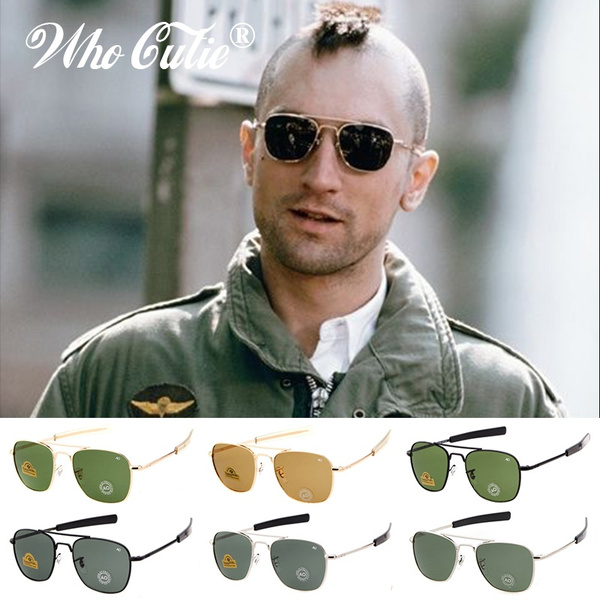 2019 Military Sunglasses Men Brand Design Cool Optical Lens Eyewear Square Army Sun Glasses Male WHOCUTIE Wish