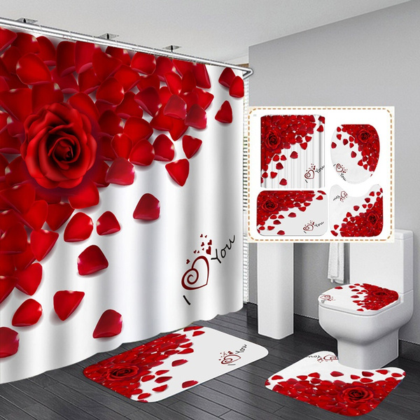 valentine bathroom set