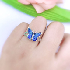 butterfly, Sterling, wedding ring, freestuff