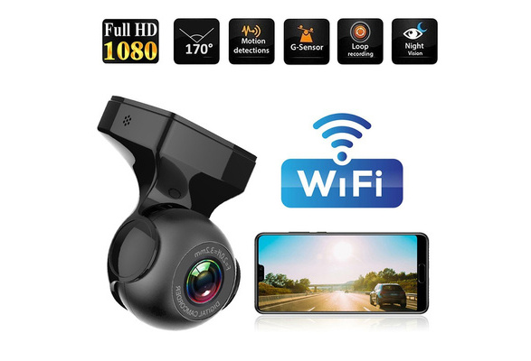 BESTSEE Dash Cam Front, 1080P Mini WiFi DashCam for Cars, Car Camera Dash  with 0.96 mini screen Parking Monitor, Super Night Vision, 170° Wide  Angle