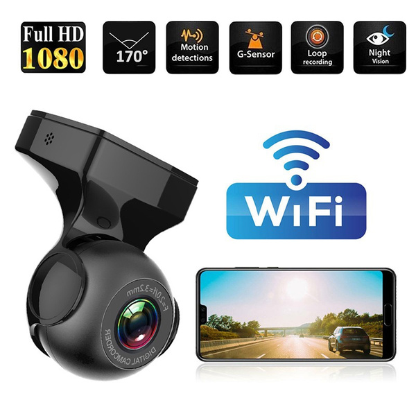 New 1080P HD Wireless Wifi Car DVR Camera Dash Cam G-Sensor Video
