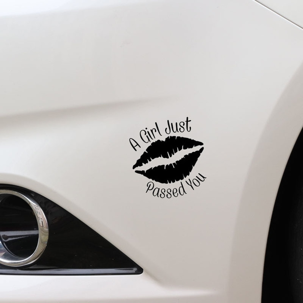 10.9Cm*11.4Cm Car Decal Sticker Lady'S Girl Women Mouths Funny Car Stickers  Car Accessories C8-0228 | Wish