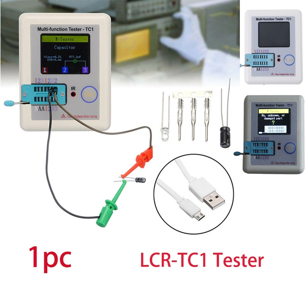 Pocketable Multifunction Transistor Tester LCR-TC1 Full Color Graphics DisplayTS 