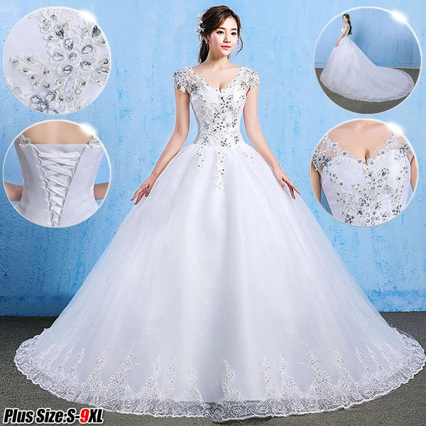 wish wedding dress plus size