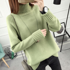 Women Sweater, knit, Casual sweater, solidsweater