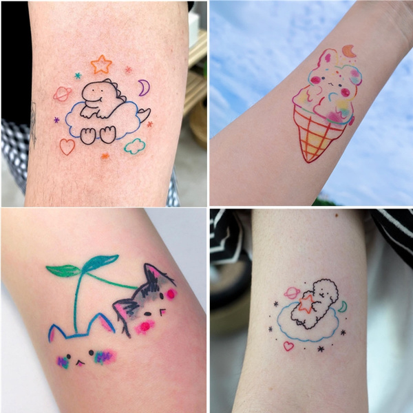 Cute Small Tattoos by Ahmet Cambaz Show Artists Illustrative Influences