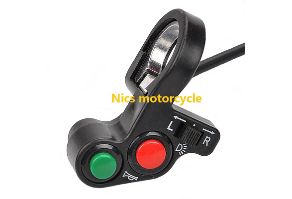 Details about   Motorcycle Horn Turn Signal Light Switch para 7/8'' Handlebar Dirt Bike Scooter 