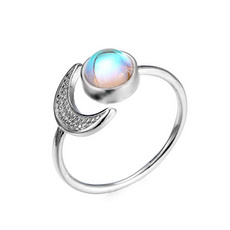 Fashion, Women Ring, Silver Ring, opals