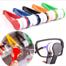 5 Colors Glasses Eyeglass Cleaner Brush Microfiber Cleaner Brush Cleaning Tool Multi-Function Portable