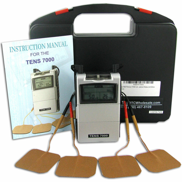NEW TENS 7000 2nd Edition - Most Powerful unit (OTC) Muscle Stimulator  Machine