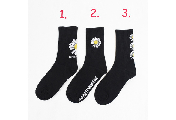 GD Socks Long Socks Harajuku Peaceminusone Design Sock