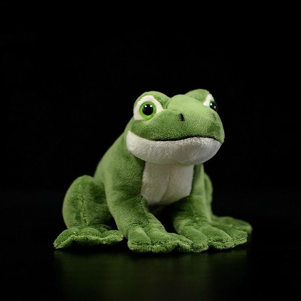Cute Lifelike Frog Plush Toy Simulation Frog Doll Animal Doll