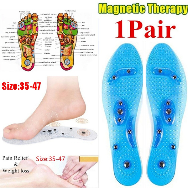 Details about   Slimming Insoles  Massage Mindinsole for Women Men Acupressure Magnetic Therapy 