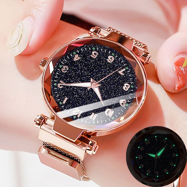 Fashion Lady Quartz Watch Luxury Rose Gold Women Watches