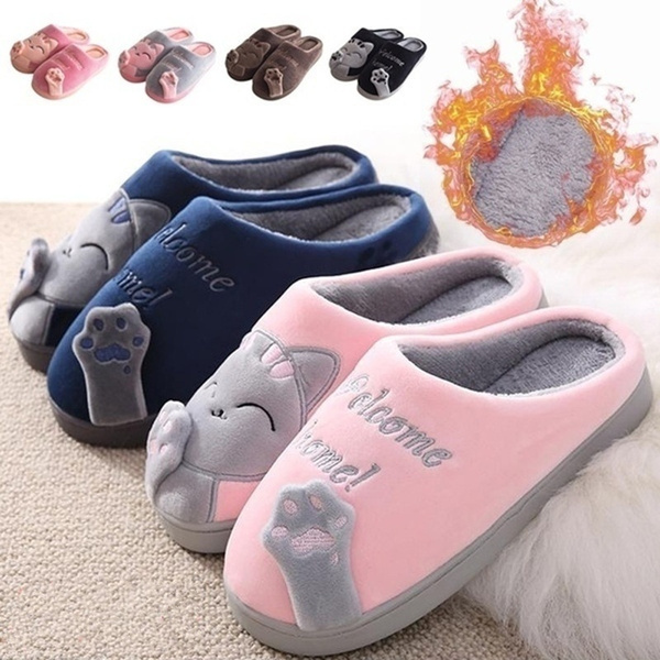 Women's Winter Home Indoor Stylish Soft Fur Slipper