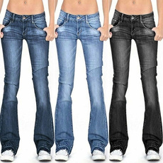 Fashion, plus size jeans, bellbottomjean, JeansWomen