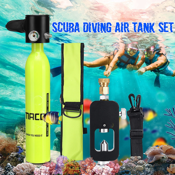 portable breathing device for divers