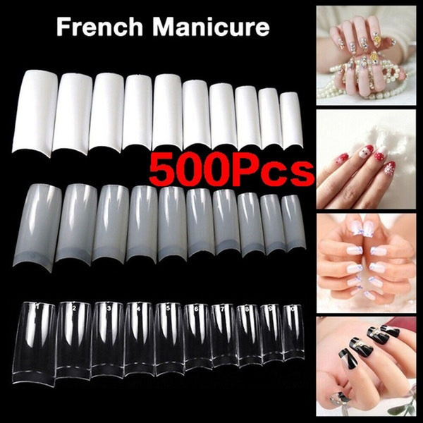 Fashion Colorful Full Cover France Type Fake Nails Tips Acrylic False Nails Nail Art Decoration Artificial Nails Nail Art Tools | Wish Fashion Colorful Full Cover France Type Fake Nails Tips Acrylic False Nails Nail Art Decoration Artificial Nails Nail Art Tools | Wish