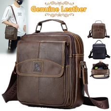 Shoulder Bags, Men's Fashion, Satchel, genuine leather