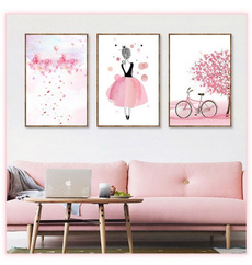 pink, Decor, art, Home Decor