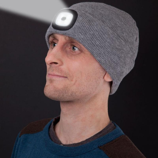 Unisex Autumn Winter LED Lighted Cap 