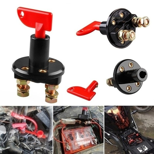DC 12V to 24V Battery Switch Car Truck Boat Motorhome Battery Isolator Disconnect Cut Off Power accesorios automovil