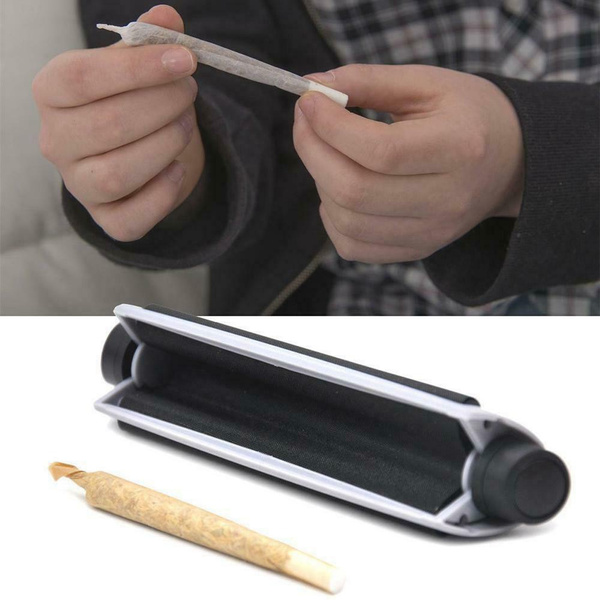 cone cigarette roller 1*2020 Newest Plastic Portable Cigarette Rolling Machine 110mm Joint Cone  Roller Maker