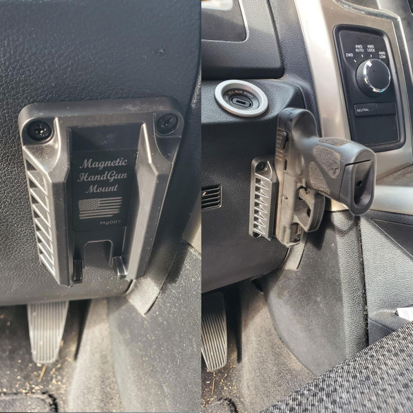 Vehicle,Cabinet Hot Wall Details about   Gun Magnet Mount,Gun Holder Concealed Holster for Car 