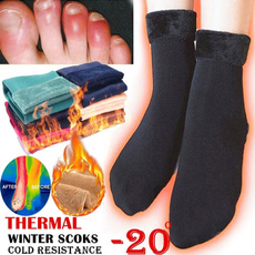 wintersock, Fleece, Cotton Socks, velvet