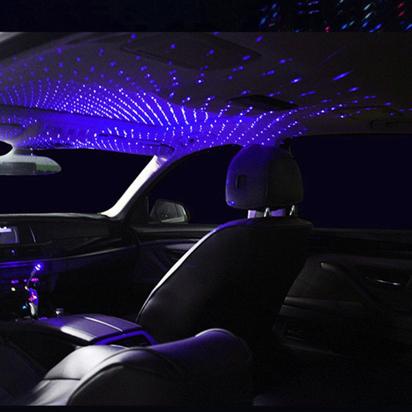 Car Convenient Usb Star Ceiling Light Laser Projection Decorative Led Atmosphere Roof Full Of Stars Interior Room Home Wish - How To Get Star Ceiling In Car
